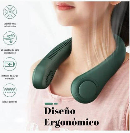 Ventilador de cuello inalámbrico 50% OFF